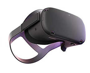 Photo of Oculus Quest and link to download Gizmo VR